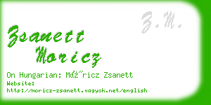 zsanett moricz business card